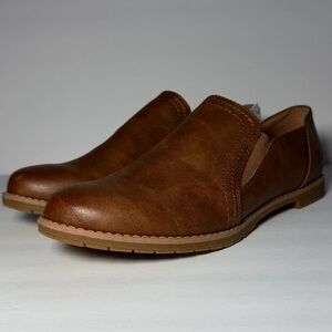 EuroSoft by Sofft Slip-On Ellice Shoe booties size 6 cognac New